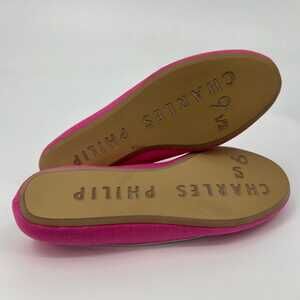 Charles Philip Pink Round Toe Flats | Size 9.5 for Everyday Style
